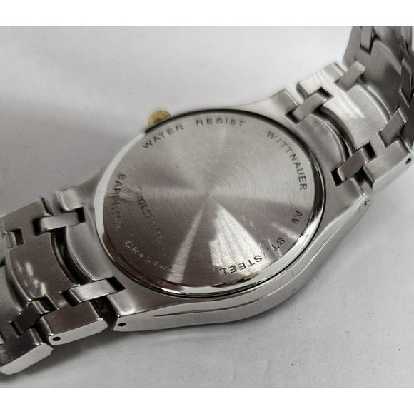 Wittnauer Montserrat Swiss Made Watch With 8 Diamonds And Sapphire Crystal - Picture 15 of 16